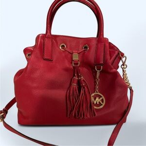 🔺SOLD!🔺Red Michael Kors Handbag